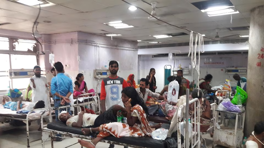 Patients at Mahavir Cancer Sansthan